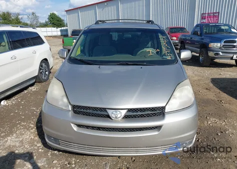 2004 Toyota Sienna Le из США, поврежденный, VIN 5TDZA23C44S184254
